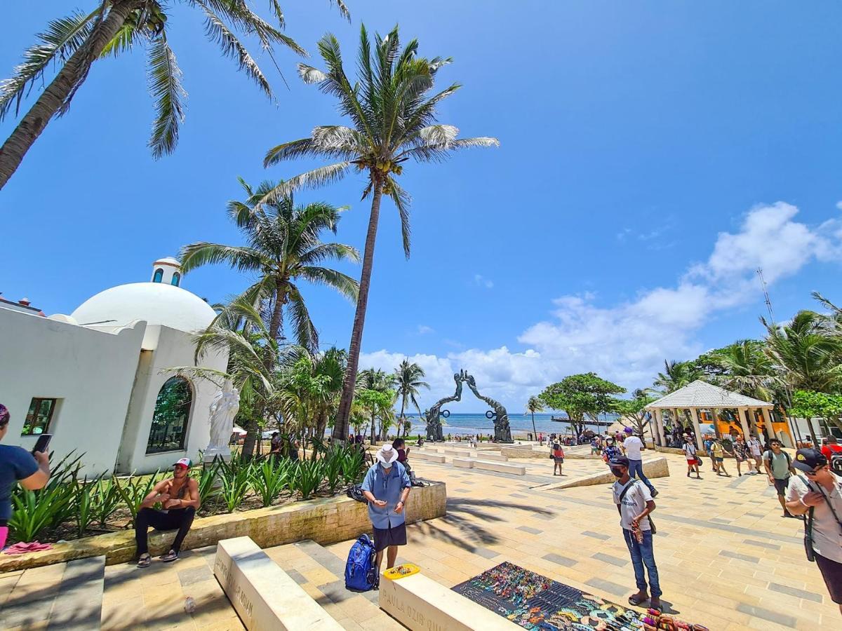 Apartamento En Fraccionamiento Privado 6 Personas Con Piscina Cerca De La Playa Playa del Carmen Exterior photo